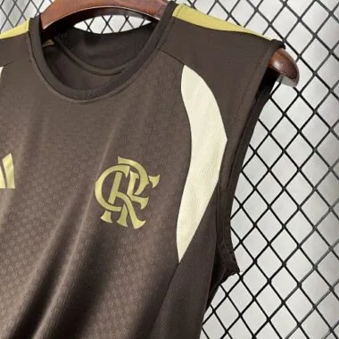 26-27 Flamengo Pre-Match Vest Kit Soccer T-Shirt