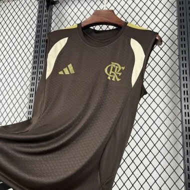 26-27 Flamengo Pre-Match Vest Kit Soccer T-Shirt