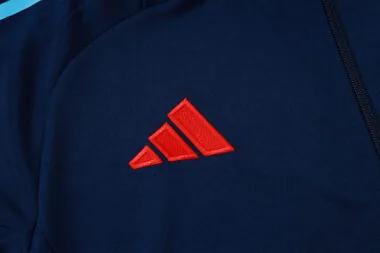 24-25 Flamengo Navy Football Tracksuit Long Jacket Suits