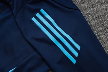 24-25 Flamengo Navy Football Tracksuit Long Jacket Suits