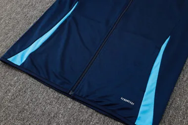 24-25 Flamengo Navy Football Tracksuit Long Jacket Suits