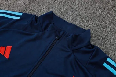 24-25 Flamengo Navy Football Tracksuit Long Jacket Suits