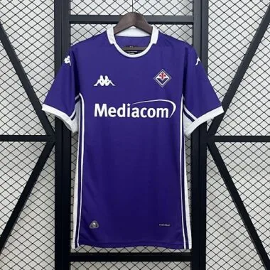 25-26 Fiorentina Home Kit Football T-Shirt Soccer AAAAJersey Yupoo