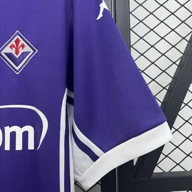 25-26 Fiorentina Home Kit Football T-Shirt Soccer