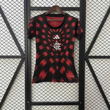 25-26 Flamengo Training Woman Soccer AAAAJersey Yupoo