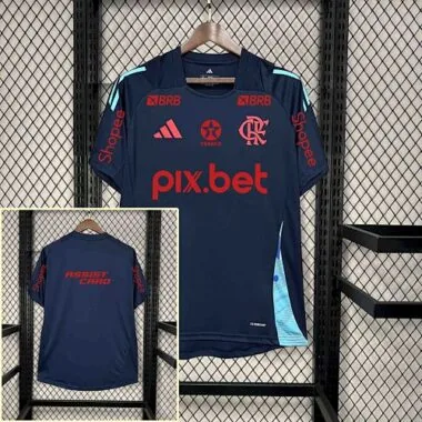 25-26 All Sponsor Flamengo Training Kit Soccer