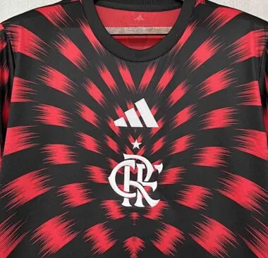 Equipamento de treino de futebol do Flamengo 25-26