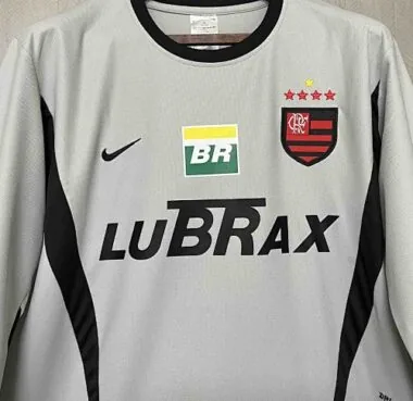 02-03 Flamengo Goalkeeper Long Sleeve Retro Soccer