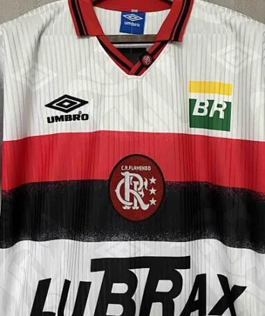 97-98 Flamengo Away Retro Soccer