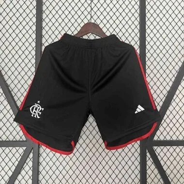 23-24 Flamengo Black Shorts Football Uniform AAAAJerseys Dropshipping Yupoo