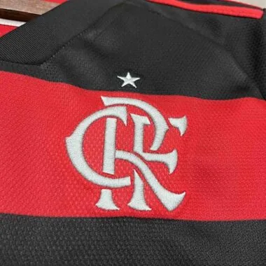 24-25 Flamengo Home Kit Woman Shirt With All Sponsor Best Jerseys
