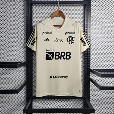 23-24 Flamengo training suit off-white