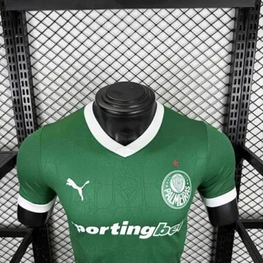 25-26 Palmeiras Home Kit Player Version Soccer