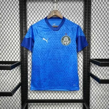 24-25 Palmeiras Goalkeeper Blue Kit Football Uniform AAAAJerseys Dropshipping Yupoo