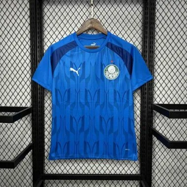 24-25 Palmeiras Training Blue Kit Soccer Unifrom AAAAJersey Dropshiping Yupoo