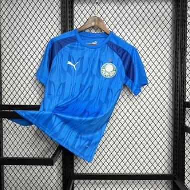 24-25 Palmeiras Training Blue Kit Soccer Unifrom