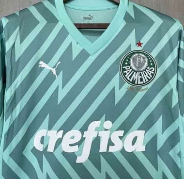 24-25 Palmeiras Goalkeeper Green Kit Jerseys Supllier