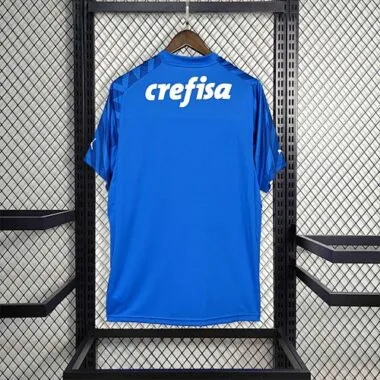 Equipamento azul do guarda-redes do Palmeiras 24-25 de futebol