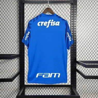 Equipamento azul do guarda-redes do Palmeiras 24-25 de futebol
