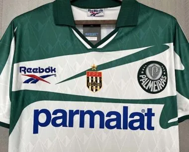 Maglia da calcio retro del Palmeiras del 1996 (terza divisa)