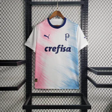 23-24 Palmeiras Special Edition White&Pink S-4XL Cheap Soccer Jerseys
