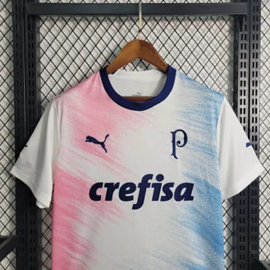 23-24 Palmeiras Special Edition White&Pink S-4XL Cheap Soccer Jerseys