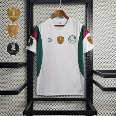 23-24 Palmeiras Training Suit White Size S-XXL