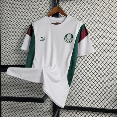 23-24 Palmeiras Training Suit White Size S-XXL