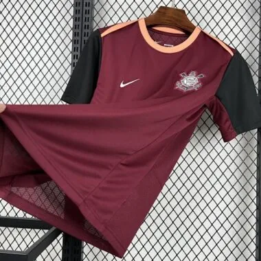 26-27 Corinthians Pre-Match Kit Soccer T-Shirt