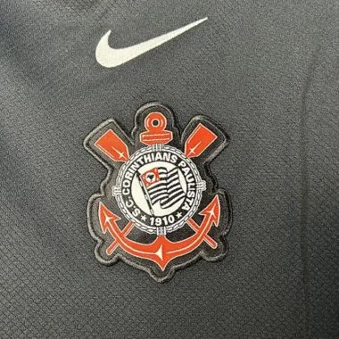 25-26 Corinthians Away Women Shirt Lady Uniform Soccer