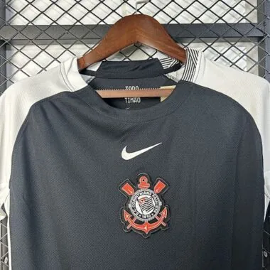 25-26 Corinthians Away Women Shirt Lady Uniform Soccer