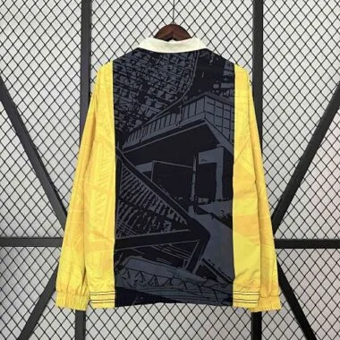2024 Corinthians Trench Coat Reversible Windbreaker Double-Sides Jacket Soccer