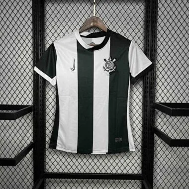 24-25 Corinthians Third Women Shirt Football Apparel AAAAJerseys Dropshipping Yupoo