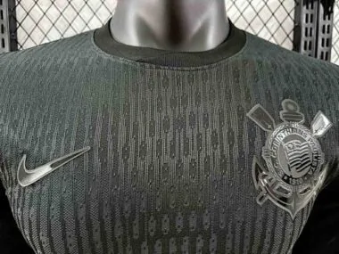 24-25 Corinthians Away Long Sleeve Kit Player Version Shirt Best