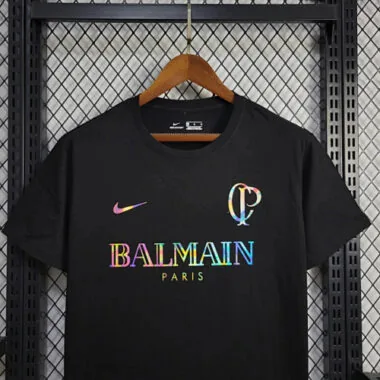 24-25 Corinthians Casual Kit Black Shirt Football