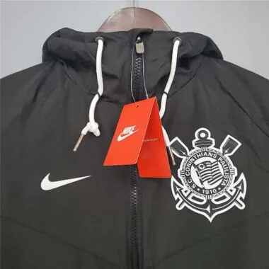 21-22 Corinthians Black Windbreaker