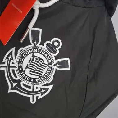 21-22 Corinthians Black Windbreaker