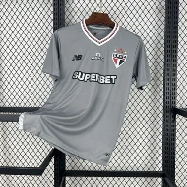 25-26 Sao Paulo Grey Soccer AAAAJersey Yupoo