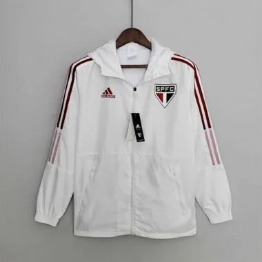 22-23 Sao Paulo white windbreaker