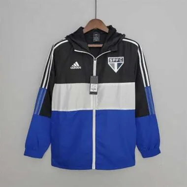 22-23 Sao Paulo blackwhiteblue Windbreaker
