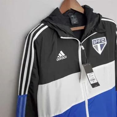 22-23 Sao Paulo blackwhiteblue Windbreaker