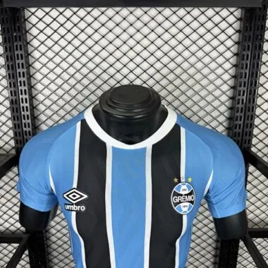 25-26 Equipamento de casa do Grêmio, versão de jogador, futebol