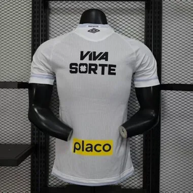 25-26 All Sponsor Santos Home Kit Player Version Soccer