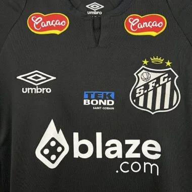 25-26 Santos Black Kit Special Edition Soccer