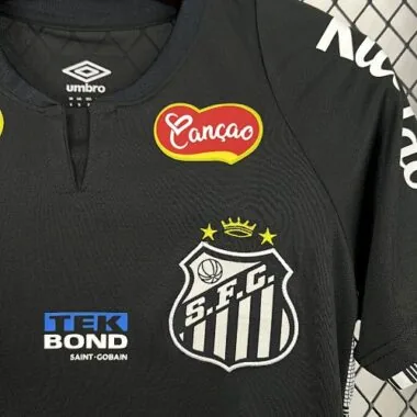 25-26 Santos Black Kit Special Edition Soccer