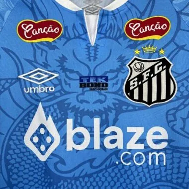 25-26 Santos Blue Dragon-patroonpakket Special Edition Voetbal