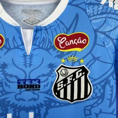25-26 Santos Blue Dragon-patroonpakket Special Edition Voetbal