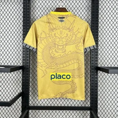 25-26 Santos Yellow Dragon Pattern Kit Special Edition Soccer