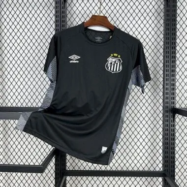 25-26 Santos Black Kit Goalkeeper Soccer