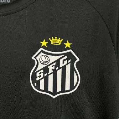 25-26 Santos Black Kit Goalkeeper Soccer
